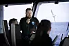 Espen Olsen fra Sysselmannen leder øvelsen fra Polarsyssel. Foto: Eirik Helland Urke
