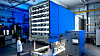 Her tester Fraunhofer IBP en prototyp for mobile enheter for luftkondisjonering som kan settes i fasader på bygg. Med FhGenie skal prototyper generelt kunne lages raskere. Bildet er et illustrasjonsfoto og har ingenting med FhGenie å gjøre.
