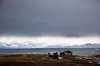 Kulltog: Det gamle kulltoget står fortsatt, mange år etter at kulldriften opphørte i Ny-Ålesund. Foto: Eirik Helland Urke