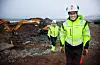 Sammen i arktis: Martin Nerhus Øen og Audhild Storbråten. Foto: Eirik Helland Urke