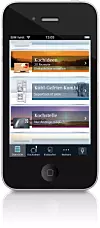 APPKJØKKENET: Siemens har oppdaget at mobile enheter er vidunderlige fjernkontroller til hvitevarene som også kan forsyne folk med oppskrifter og andre opplysninger.
