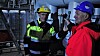 Med et håndgrep sender Tormod Gevelt og Per Roar Nordby fjernvarme til hele Campus Ås.