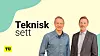 Seniorforsker Karsten Friis (t.v.) i Nupi og sjef i IKT Norge Øyvind Husby synes ting går for sakte her i landet.
