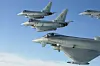MILLIARD: Så fort en ny industriavtale kommer i stand mellom Eurofighterkonsernet EADS og norsk forsvarsindustri, vil kontraktsummen kunne havne på rundt en milliard kroner, om dagens avtaler regnes inn. Kampflyene er allerede i drift, og leveres fortløpende til flyvåpnene i Storbrittannia, Tyskland og Spania.