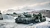 M109 artillerivogn ved Setermoen under Cold Response 2014.