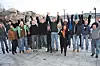 Fjorårets vinnere, Kongsberg Intellifield, jubler.