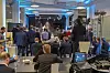 Stort oppmøte: Når et børsnotert selskap som Nordic Semiconductor lanserer en verdensnyhet kryr det av investorer og analytikere. Foto: ORV