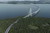 Med en lengde på fem kilometer kan denne bruen over Bjørnafjorden, som er en sentral del av Hordfast-planene, bli verdens lengste flytebru.