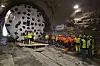 Tunnelboremaskinen Jern-Erna stod fast tre kilometer inne i fjellet etter at lageret røyk for en drøy måned siden.