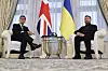 Storbritannias statsminister Andy Burnham og Volodymyr Zelenskyj er blitt enige om å utveksle KI-data.