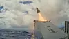 Lockheed Martin og Saildrone demonstrerte våpen montert på det ubemannede fartøyet Voyager under en øvelse utenfor Hawaii tidligere i år.