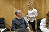 Tidligere Forsvarsbygg-sjef Thorbjørn Thoresen og advokat Marianne Klausen.