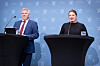 Onsdag møter næringsminister Cecilie Myrseth og kommunal- og distriktsminister Bjørnar Skjæran pressen om Fensfeltet.
