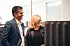 Fra venstre: Muthuraja Nanayakkara og Lena Ström.
