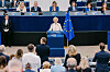 EU-kommisjonens president Ursula von der Leyen har gjort sin tale om unionens tilstand til en viktig arena for å lansere nye politiske prosjekter.