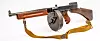 Kulsprutepistol USA m/1928, system Thompson, som svenskene sier det. Denne er produsert av Auto-Ordnance og befinner seg i Svensk Armémuseum. Foto: Torkel Edenborg/Svensk Armémuseum/ CC-BY-4.0/Wikimedia Commons