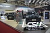 En kinesisk-produsert Tiggo 8 CSH-hybridbil vises fram på en messe i Indonesia.