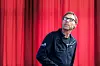 Under folkemøtet kunne Harald Inge Johnsen berette at noen viktige områder på Kjøde ikke var avklart for grunnerverv. Foto: Eirik Helland Urke
