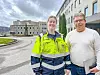 Stoppkoordinator Terese Hegnastykket og prosjektleder Roar Nilsen i Yara Porsgrunn har fått en enklere arbeidshverdag.