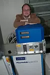 NYTT UTSTYR: Mye nytt utstyr venter på sin endelige plass i det nye laboratoriet.