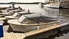 I den nye elbåthavna på Aker brygge står åtte elbåter til utleie. – Med dette kan mange tidligbrukere få oppleve det å kjøre en lydløs, luktfri og utslippsfri båt, sier Birgit Liodden, styreleder i Norsk Elbåtforening.