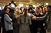 Den fjerde statsmakt skjelver, skriver TU-spaltisten. Her møter statsadvokat Thale Thomseth pressen i forbindelse med Birgitte Tengs-saken.