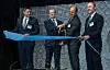 I 2018 klippet Yara-sjef Svein Tore Holsether snora og åpnet en ny ammoniakkfabrikk i Freeport, Texas. Magnus Ankarstrand til venstre. De andre på bildet er fra kjemikalieselskapet BASF.