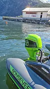 Svært behagelig: Den elektrifiserte Yamahamotoren gir bare fra seg en svak summing når den går.