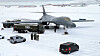 Et B-1B Lancer etter å ha landet på Bodø flystasjon for første gang, 8. mars.