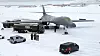Et B-1B Lancer etter å ha landet på Bodø flystasjon for første gang, 8. mars.
