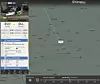 Widerøe rute WIF282 mellom Bergen og Billund klokken 18.06 28.september 2025 over Borris i Danmark. Foto: Flightradar24