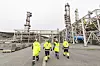 Gassprosesseringsanlegget på Kårstø er blant de største utslippsspunktene i Norge. De jobber med et prosjekt for å finne rette tiltak for å kutte utslippene. Foto: Arash A. Nejad