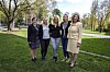 Ingeniører på topp: Statoils it-direktør Sonja Indrebø (f.v.), seniorrådgiver Catherine Janson i Devotek, konserndirektør Toril Nag fra Lyse, Basefarm-direktør Grethe Viksaas og direktør Berit Svendsen i Telenor Norge.