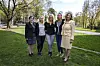 Ingeniører på topp: Statoils it-direktør Sonja Indrebø (f.v.), seniorrådgiver Catherine Janson i Devotek, konserndirektør Toril Nag fra Lyse, Basefarm-direktør Grethe Viksaas og direktør Berit Svendsen i Telenor Norge.