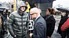 Klima- og miljøminister Vidar Helgesen og Øystein Stray Spetalen på hydrogenstasjonåpning. Foto: Eirik Helland Urke