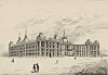 Forslag til utforming av regjeringskvartal i 1891.