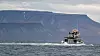 Hybridskipet Bard seiler på Svalbard til utgangen av oktober, før den seiler inn til Tromsø og turer fra fastlandet. Foto: Eirik Helland Urke