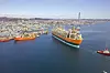 Skipet er innom Haugesund for siste klargjøring, før det skal settes i drift på det BP-opererte Schiehallion-feltet i Nordsjøen. Bilde: Birger Hovland/Aibel