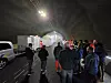 Her testes viftekjøring og overvåkingssystemet i Bergåstunnelen på E6 Svenningelv-Lien.