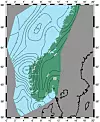 SKJELVER MEST:Spissverdi for grunnens akselerasjon i m/s2 ved returperiode 475 år. Kilde er Standard Norge NS 3491-12:2004. www.pronorm.no