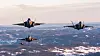 332 skvadrons formasjonsflygning før jul i 2019.