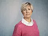 – Når Bane Nor er ferdig med prosjektet vil det være bedre grunnforhold i området og et bedre togtilbud til de reisende, sier Stine Undrum, konserndirektør for utbygging i Bane Nor. Foto: Bane Nor