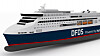 Den danske skipsdesigneren Knud E. Hansen står bak utforming av den nye DFDS-fergen Europe Seaways, som skal seile uten utslipp mellom Danmark og Norge fra 2027.
