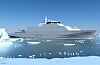 KV Arctic i arktiske omgivelser.