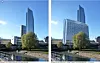 Dersom planene realiseres vil Oslo Plaza bli Skandinavias største hotell målt i antall rom. Her orginalt foto av eksisterende bygg og visualisering av eiernes høyeste forslag.