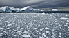 Smeltende is utenfor Ilulissat på Grønland. Arkivfoto: