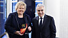 Fatih Birol, administrerende direktør i IEA, her sammen med statsminister Erna Solberg på Equinors høstkonferanse i fjor. Birol og IEA venter ytterligere vekst i både produksjon og etterspørsel etter oljeprodukter.