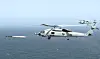 Danmark vil utruste Seahawk-helikopterne med nye amerikanske missiler. Her avfyres et Hellfire-missil fra et MH-60 Seahawk helikopter.