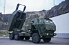 Amerikansk M142 Himars på Andøya under en øvelse i 2021.