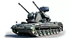 Flakpanzer Gepard 1A2 som i løpet av juli skal til Ukraina – da trolig med 35 mm-ammunisjon levert av Nammo.
